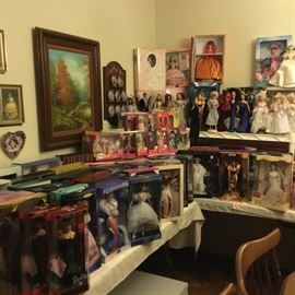 Large Barbie collection 1900 to 2002