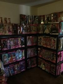 Large Barbie collection 1900 to 2002