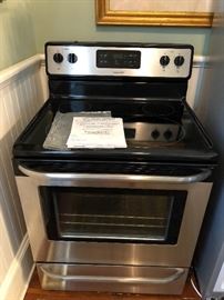 2 year old Frigidaire stainless stove 