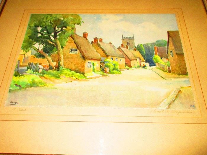 Cottage print by A. Marc 