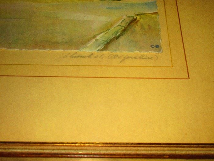 Detail of cottage print by A.Marc