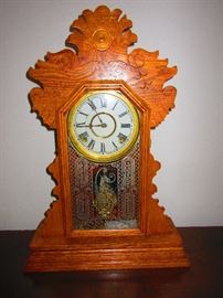  American pressed clock c.1900 