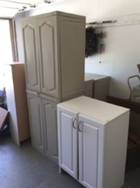 Storage cabinets , several more, in different sizes.