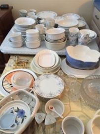 Miscellaneous dishes.