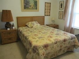 Dixie Bedroom Set with Queen Mattress and Box Springs