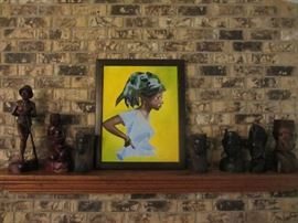 Amazing Carved Figures and Painting from Africa