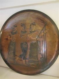 Detailed Brass / Bronze Plate