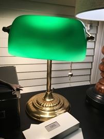Vintage accountants desk lamp