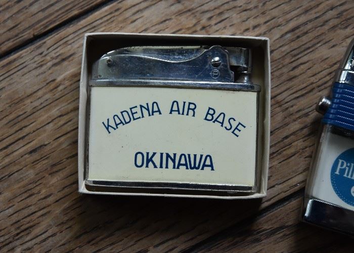 Vintage Okinawa Kadena Air Base Lighter