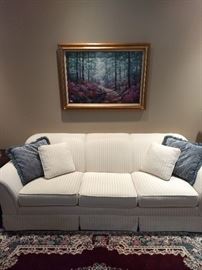 Nice off white sofa, great condition