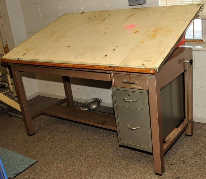 LARGE DRAFTING TABLE 