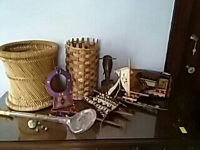 Baskets, Beads, Boats and Carvings
