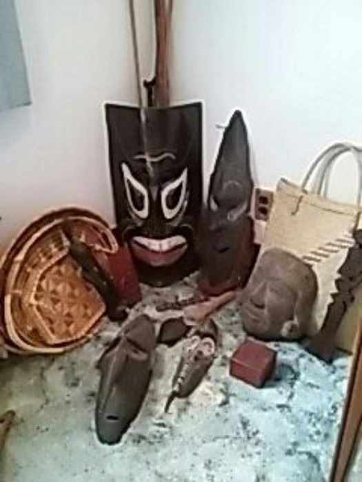 Baskets, Spears and Masks