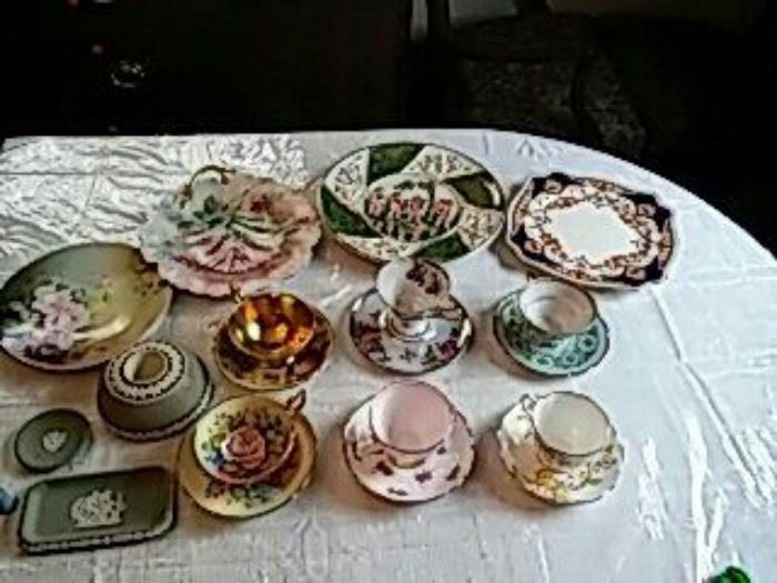 Teacups, Wedgwood, Capodimonte, and More