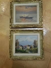 Two Oil Paintings