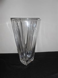 crystal vase