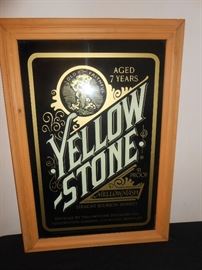 vintage whiskey sign