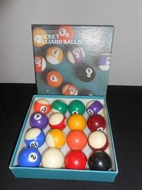 ivoryite billiard balls