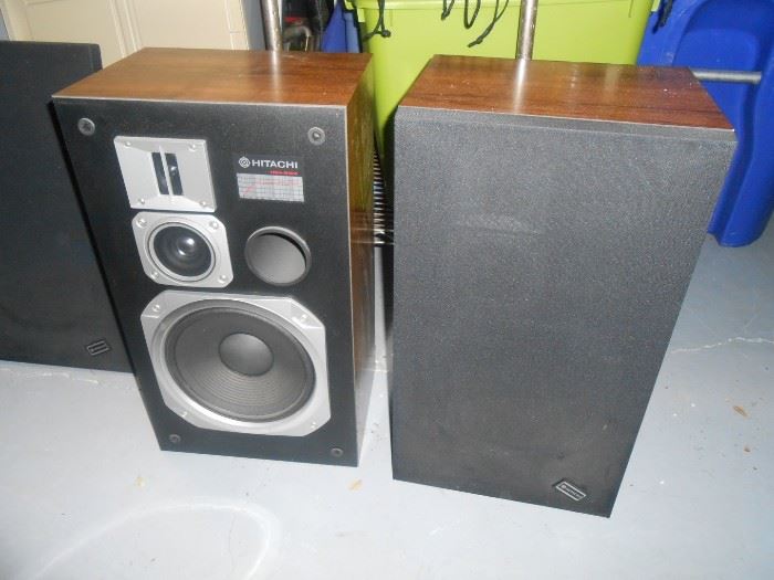 vintage Hitachi speakers