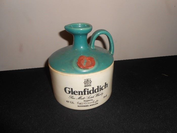 1980's glennfiddich decanter