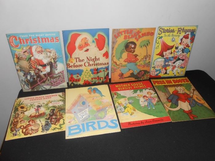 1940's cloth-like children's books