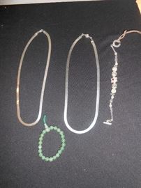 sterling & jade jewelry
