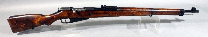 Mosin Nagant Model 1939 39 1941 Finish Bolt-Action Rifle, 7.62x54R, SN# 31767, VKT Markings, Hex Receiver