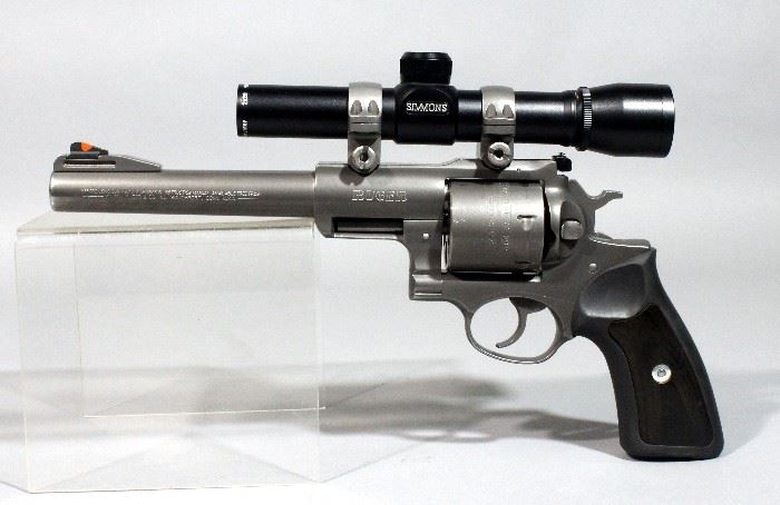 Ruger Super Redhawk 6-Shot Revolver, .45 Colt / .454 CAS, SN# 552-17492, Includes Simmons Model 7732M1 Pro Hunter Scope