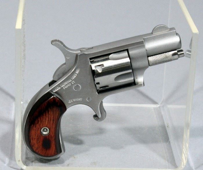 North American Arms Mini Revolver Derringer, .22, SN# S5854, Includes Soft Case, Hard Case, Holster and Paperwork