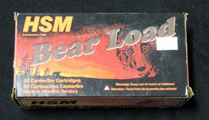 HSM Bear Load .454 Casull 325 Grain Ammo, Qty 50 Rounds