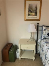 Bedroom Furniture and suitcases