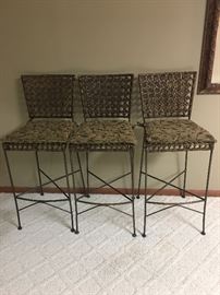 3 BAR STOOLS 29” from floor to seat 