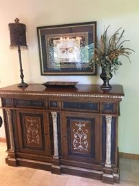 HECKMAN CONSOLE 
21” D x 63” W x 43” H