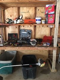 STIHL  CHAIN SAW, WEED WACKER