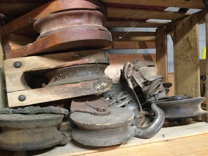Antique Pulleys 
