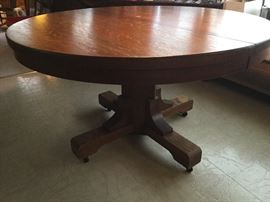 Incredible Quarter Saw Oak Table