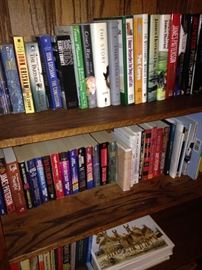 Assorted book selections