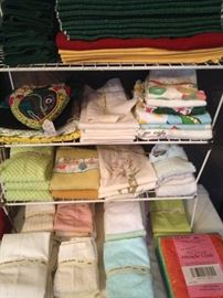 Selection of linens