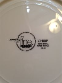 "Chirp" Lenox bone china - made in the USA