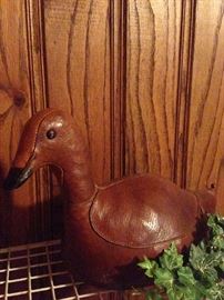 Leather duck