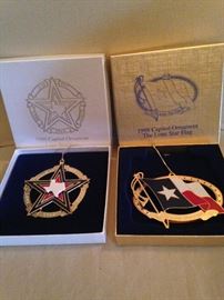 More of the annual State of Texas Christmas tree ornaments