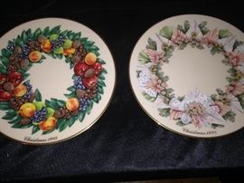 1988 and 1983 Lenox plates (12 are available)