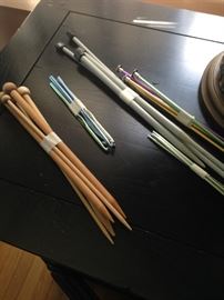 Knitting needles