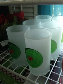 Christmas glasses