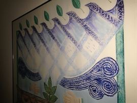 Art by Ford Ruthling, a Santa Fe artist and folk art collector; his imaginative, versatile works are in the Smithsonian Institution in Washington, D.C.