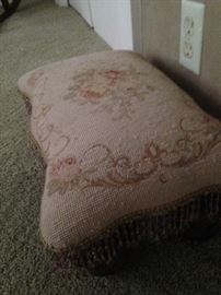 Small antique ottoman