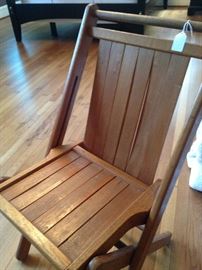 Vintage folding chair