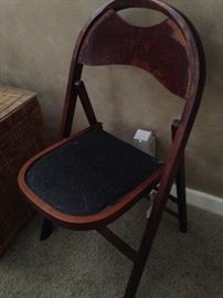 Another folding chair
