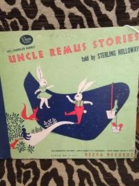 Vintage "Uncle Remus Stories" record album