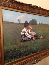 "Two Boys in a Pasture 1874" by Winslow Homer